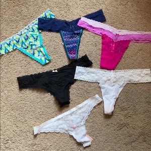 BNWT - 6 Victoria’s Secret Thongs